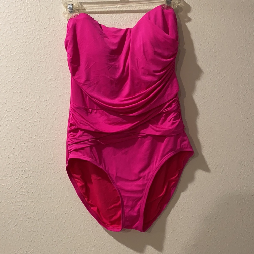 Hot pink Merona bathing suit